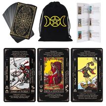 78 Tarot Cards Set for Beginners Deck with Meanings Astrology w/ Guidebo... - $14.26