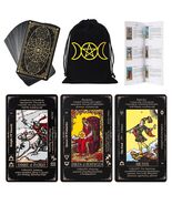 78 Tarot Cards Set for Beginners Deck with Meanings Astrology w/ Guidebo... - $14.26