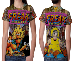 Freak brother Womens Printed T-Shirt Tee - £11.61 GBP+
