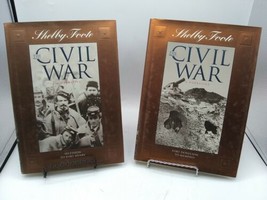 The Civil War by Shelby Foote 2 volume set HC/DJ - £16.40 GBP