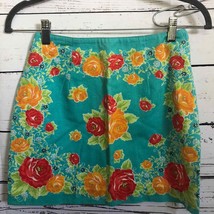 Express bright floral mini skirt - £11.92 GBP