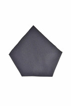 Emporio Armani Mens Silky Pocket Square Solid Sea Blue - £22.68 GBP