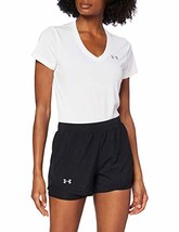 Under Armour Women&#39;s Fly By 2.0 2N1 Shorts , Black (001)/Reflective , Me... - £27.16 GBP
