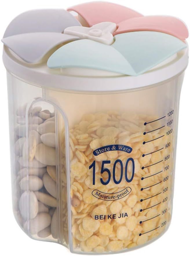Airtight Kitchen Food Storage Container, Leak-Proof Bpa Free, 1500Ml-3 Grid - $41.99