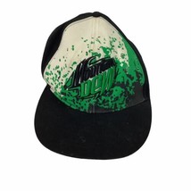 Mountain Dew Splash Soda Embroidered Green Black Baseball Cap 2010 - £14.18 GBP