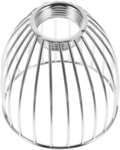 Beautiful Bird Cage Lamp Shade Black Lighting Metal Lamp Guard Industrial Bulb - £26.32 GBP