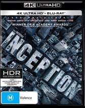 Inception 4K UHD Blu-ray / Blu-ray | Christopher Nolan&#39;s | Region B - £17.13 GBP