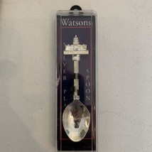 Washington DC Capital Collector Souvenir Spoon Watsons Silver Plated W Box 4.25&quot; - £5.34 GBP