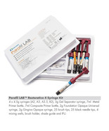 Parafil Lab 4 Syringe Kit 4 x 4.5 gr syringe (A2,A3,A3.5,B2) ZIRCONIUM C... - £102.12 GBP