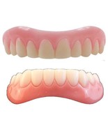 Instant Smile Teeth MEDIUM top &amp; BOTTOM SET ONE PKG EX BEADS + FREE HARD... - £18.52 GBP