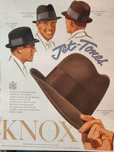 1955 Esquire Original Art Ad Advertisements KNOX hats I W HARPER Bourbon... - £8.65 GBP