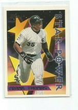 Frank Thomas (Chicago White Sox) 1996 Topps Star Power Card #229 - £2.37 GBP
