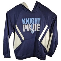 Hillsdale High School CA Hoodie Knights Pride Sweatshirt Mens Size XL - £15.23 GBP