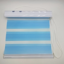 sunmaintain Interior textile Window Blinds Dual Layer Roll Up Blind for Room - £34.36 GBP