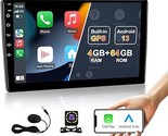 4G+64G Android 13 Double Din Car Stereo 10.1 Inch Touch Screen With Carp... - $370.99