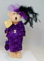 Pollys Kin Edith Elaine Stuffed Teddy Bear Collectible Plush with Stand - £14.37 GBP