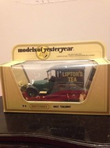 MATCHBOX MODELS OF YESTERYEAR Y5 GREEN LIPTONS TEA 1927 TALBOT VAN MOY 1... - $9.99