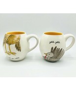 Rae Dunn Magenta Thanksgiving Mug Set Gobble Till You Wobble/Gobble Gobb... - $49.99