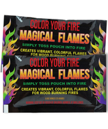 Color Magical Flames Create Colorful &amp; Vibrant Flames for Fire Pit - (25... - £22.67 GBP