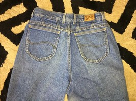 Vntg  Union Made Lee  High Waist Mom Jeans  Size  12 /28.5&quot; X 29 Made  i... - $21.53