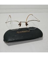 Vtg Eyeglasses Belonged To Dr J.D Schonwald College Corner Ohio 1/10 Gol... - €34,60 EUR