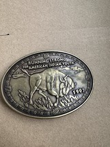 Running Strong for American Indian Youth 1997 Belt Buckle - $7.70