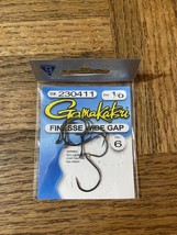 Gamakatsu Finesse Wide Gap Hook Size 1/0 - £14.76 GBP