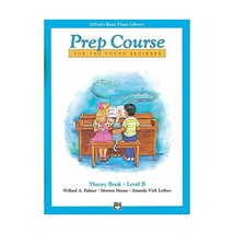 Alfred&#39;s Basic Piano Library: Prep Course Theory Book Level B Palmer, Willard/ M - £7.71 GBP