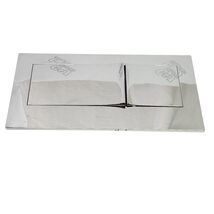Kohler 6298-CP Veil Flush Actuator Plate for In-Wall Tank System - Chrome - $100.90