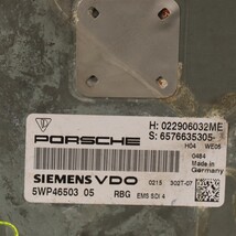 Porsche Computer ECU ECM PCM Engine Control Module Unit 5WP46503, 022906032ME image 3