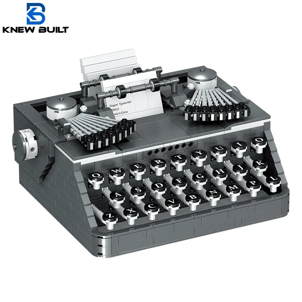 KNEW BUILT Vintage Typewriter 3D Model Construction Classical Designs Micro Mini - £18.03 GBP+