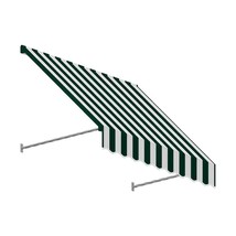 Awntech SANT21-US-4FW 4.38 ft. Santa Fe Twisted Rope Arm Window &amp; Entry Awning - £405.54 GBP
