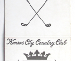 Kansas City Country Club - KCCC 30 Strike Matchbook Cover - $1.77