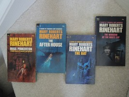 Mary Roberts Rinehart Lot of 4 DELL Mystery Suspense Fiction Books Vtg 70s - £28.76 GBP