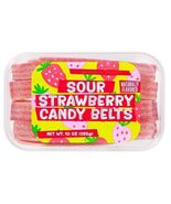 2-Pack Trader Joe's Vegan Sour Strawberry Candy Belts 2 Pack 10 oz. each - $26.72