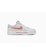 Size 9 - Nike Court Legacy Lift White Guava Ice W - $1,381.06 MXN