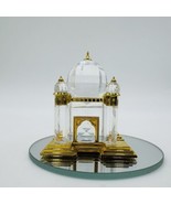 Swarovski Austrian Crystal Figurine Taj Mahal Gold Plated - £69.78 GBP