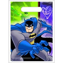 Batman The Brave and The Bold Party Favor Treat Loot Bags 8 Ct Birthday ... - £2.30 GBP