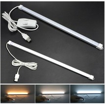 LED Light Strip Bar USB Desk Table Lamp Bedside Reading Study Office Nightlight - £8.09 GBP+