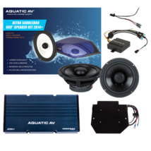 Aquatic AV Ultra Speaker Kit for Harley FLTR &#39;15-up RG301Model/Years In ... - £926.45 GBP