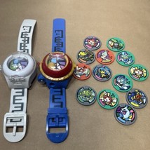 Lot of 2!Yokai YO-Kai Watches Season 1 &amp; Zero , 13 Medallions Medals - £42.96 GBP