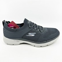 Skechers Go Walk 6 Summer Sparks Charcoal Womens Comfort Shoes - £46.60 GBP