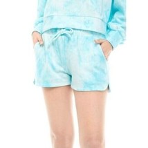 Crown &amp; Ivy Cabana turquoise french terry shorts elastic draw  new juniors XS - £15.11 GBP