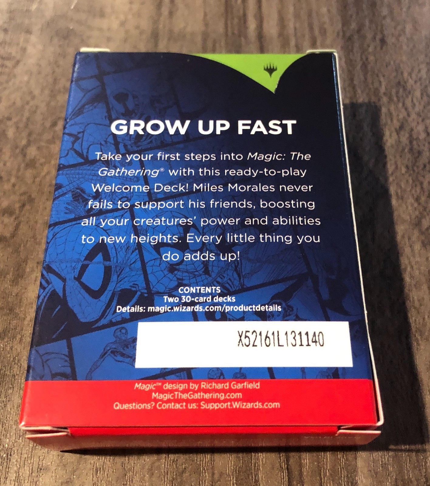 NYCC 2025 HASBRO MAGIC THE GATHERING SPIDER-MAN WELCOME DECK GREEN SDCC Item image 4