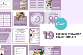 Life Coach Templates | Canva Coaching - $14.00