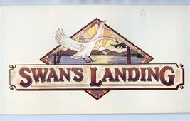 Swan&#39;s Landing Dinner Menu Sagle Idaho. - £22.15 GBP