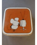 Vintage 1977 &quot;The Inside Story&quot; Kersten Bros Co. Porcelain Trinket Box C... - €12,79 EUR