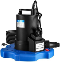 1/4 HP Submersible Automatic Swimming Pool Cover Pump 3000GPH with Autom... - $213.51