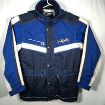 Phenix Ski Jacket Men&#39;s XL Blue W/ Hood Vintage - $123.74