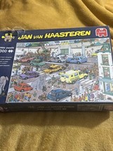 Jumbo Jumbo Goes Shopping 1000 Piece Jigsaw Puzzle By Jan van Haasteren New - $33.19